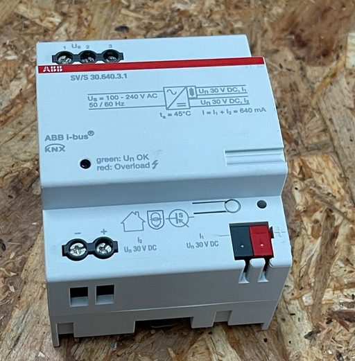 ABB – SV/S 30.640.3.1 (2CDG110167R0011) – KNX Line Power Supply, 640 mA, 30 V DC