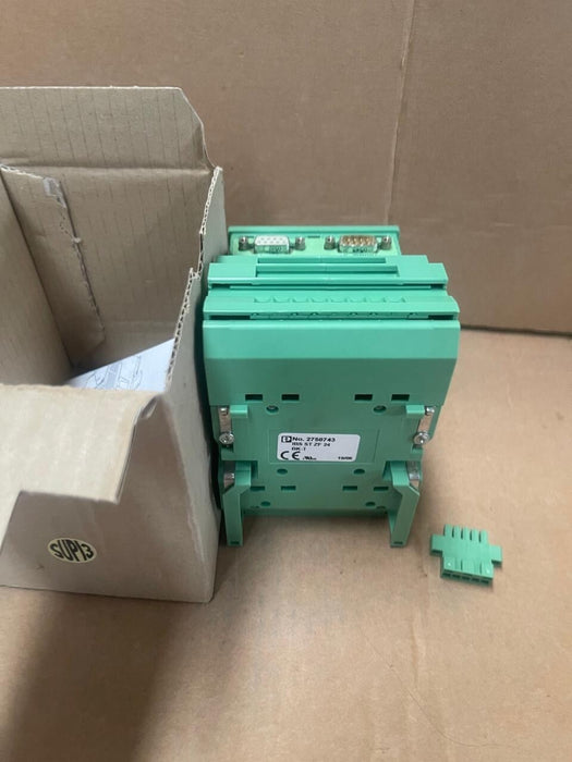 Phoenix Contact - 2750743 - IBS ST ZF 24 BK-T - INTERBUS-ST Bus Coupler, 24 V DC