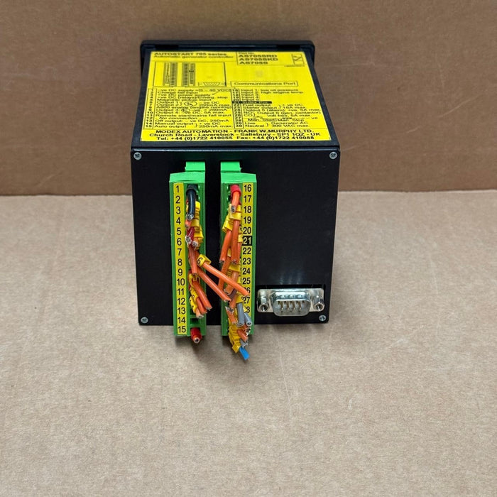 Autostart – AS705SKD – DIN‑92 Generator Controller with Keyswitch