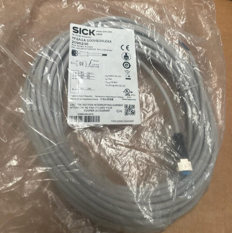 SICK - YF2A14-100VB3XLEAX 2096236 - Sensor Cable