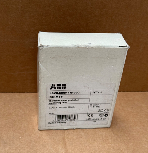 ABB – CM‑MSS (1SVR430811R1300) – Thermistor Motor Protection Relay, 220‑240 VAC