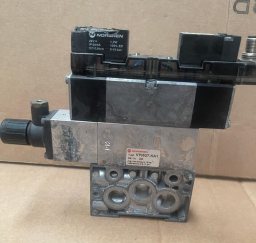 Norgren - V70527-KA1 - Pressure Regulator Sandwich Plate