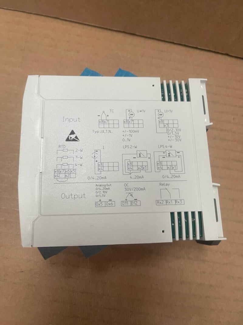 Rma42 Connection Example Endress+Hauser RMA42 - RMA42-BHB - RMA42-1C16/0 - Process Transmitter ...