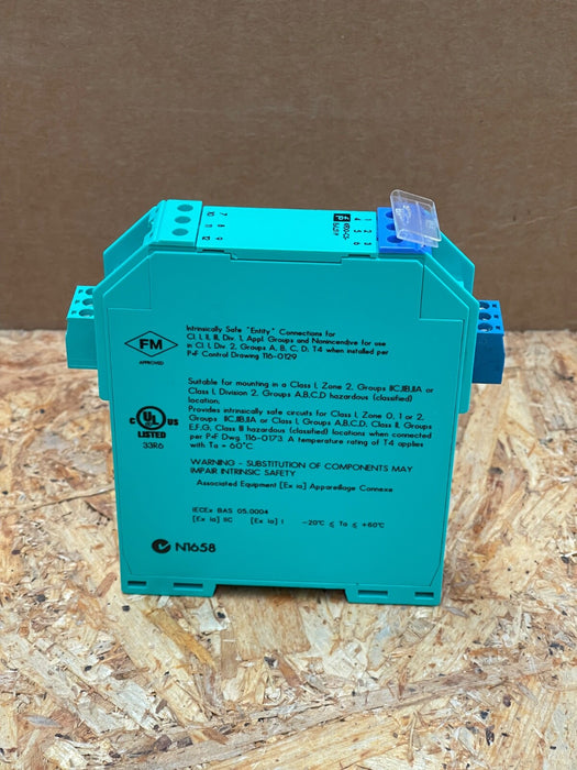 Pepperl & Fuchs – KFD0‑CS‑Ex1.51P (72147) – 1‑Channel Intrinsically-Safe 4–20 mA