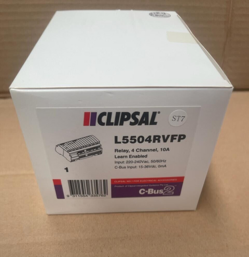 CLIPSAL C-Bus - L5504RVFP - Relay, 4 Channel, 10A