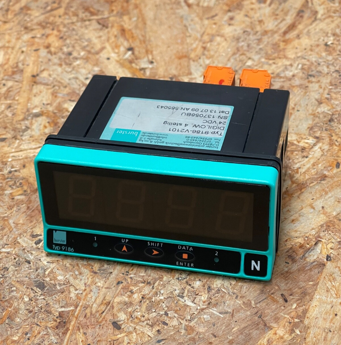 Burster – 9186‑V2101 – DIGILOW Digital Indicator for Strain‑Gauge Sensors