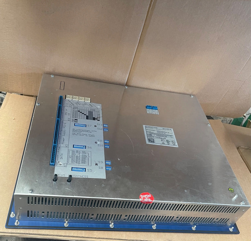 Gecma – Challenger 18I‑FMO – Intrinsically Safe 19″ Display Terminal ATEX Zone 1