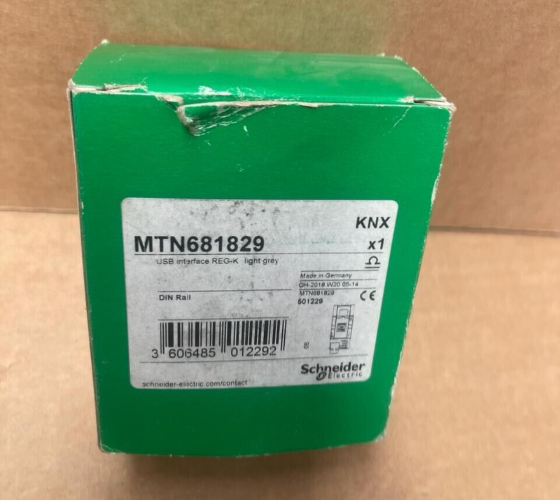 Schneider Ekectric KNX - MTN681829 - USB Interface REG-K Light Grey