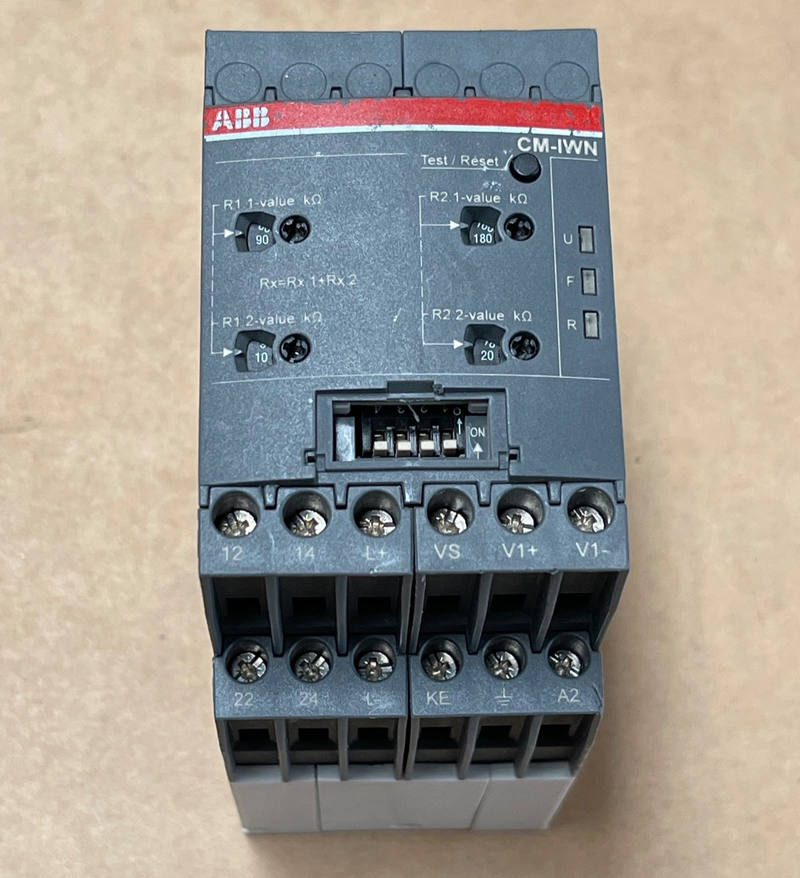 ABB 1SVR750660R0400 – CM‑IWN.5S Insulation Monitoring Relay 24–240 V AC/DC DPDT