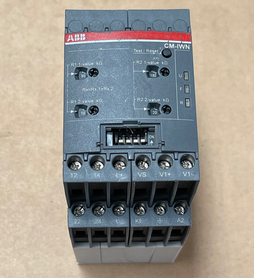 ABB 1SVR750660R0400 – CM‑IWN.5S Insulation Monitoring Relay 24–240 V AC/DC DPDT