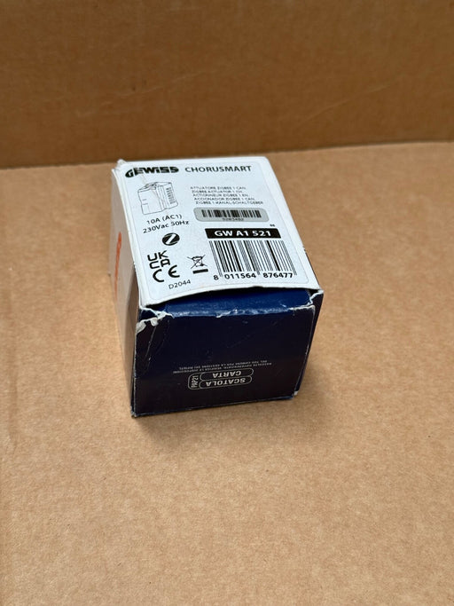 Gewiss – GWA1521 – ChoruSmart Zigbee 1‑Channel Potential‑Free Switch Actuator