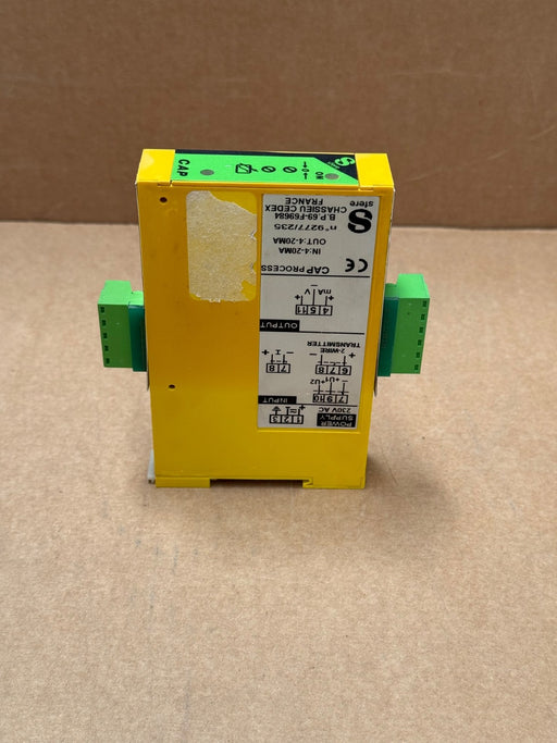 CAP Process – CAP – 2‑Wire 4–20 mA Signal Transmitter, 230 VAC Power