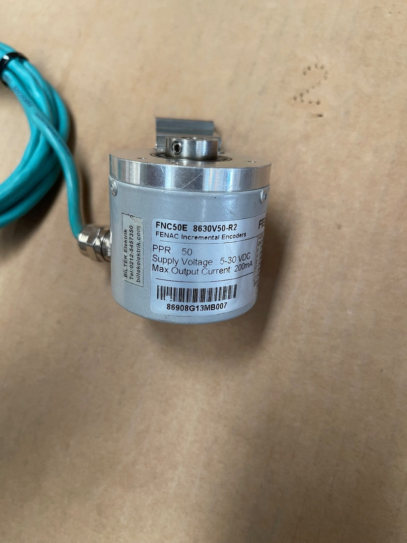 FENAC – FNC50E 8630V50‑R2 – Incremental Rotary Encoder 50 mm, 5–30 V DC