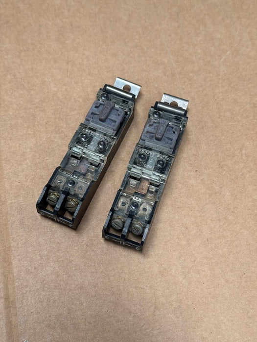 2PCs Allen‑Bradley – 40495‑458‑06 – Auxiliary Contact Block, 1 NC