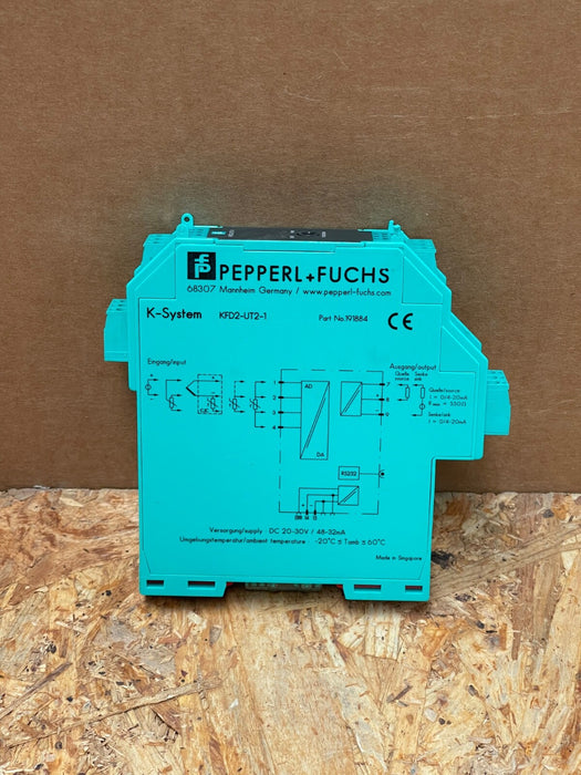 Pepperl & Fuchs – KFD2‑UT2‑1 (191884) – Universal Temperature Converter, SIL 2