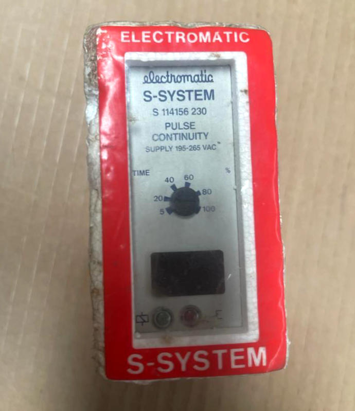 Electromatic Time Delay Relay S 114156 230 / S114156230