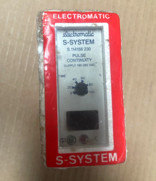 Electromatic Time Delay Relay S 114156 230 / S114156230
