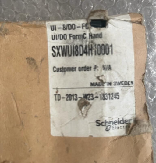 Schneider Electric, SXWUI8D4H10001, UI-8/DO-FC, UI/DO FormC Hand