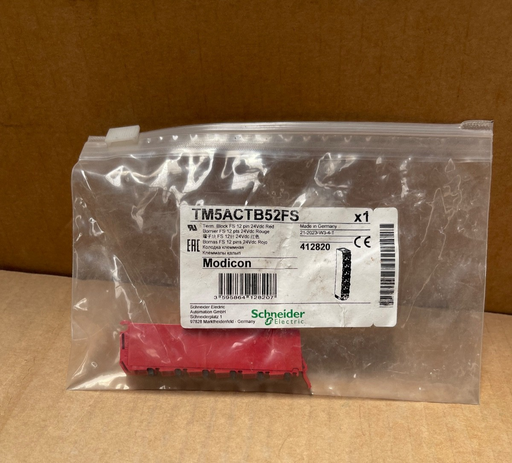 Schneider Electric – TM5ACTB52FS – Safety Terminal Block, 12‑Pin, 24 VDC
