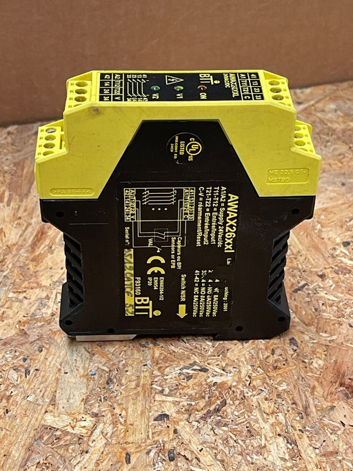 Comitronic-BTI - AWAX26XXL - Safety Relay, 3 NO + 1 NC, 8 A, 24 V AC/DC, PL e