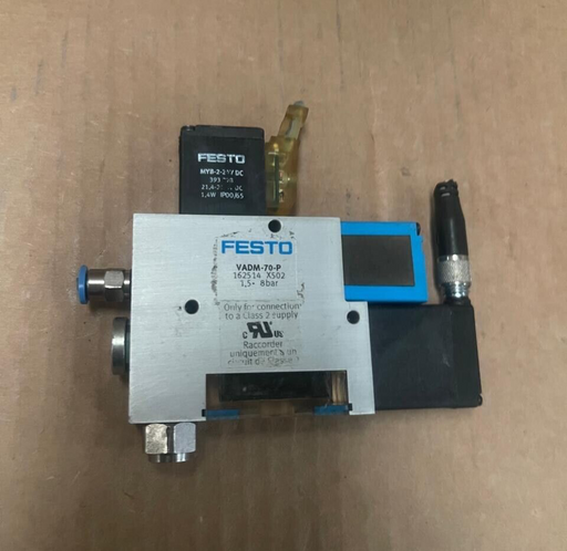 Festo - VADM-70-P - Vacuum Generator, High Vacuum, 0.7 mm Laval Nozzle