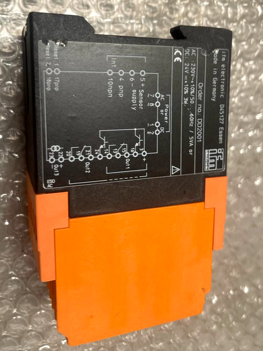 IFM MONITOR FR-1 Frequency/Speed DD 2001