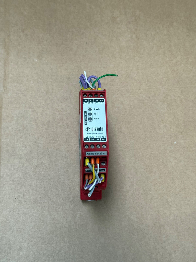 Pizzato – CS AR‑24V024 – Safety Module 4 NO + 1 NC, 24 V AC/DC