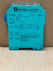 Pepperl+Fuchs – KSD2‑FI‑Ex (130144) – 1‑Channel Frequency / Pulse Converter (Ex)