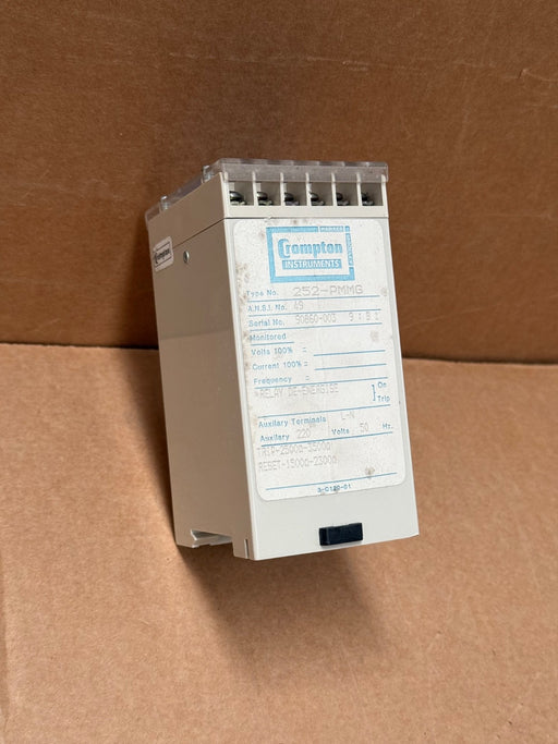 Crompton – 252‑PMMG – Thermistor Monitoring Relay 115 V 60 Hz, 5 A SPDT