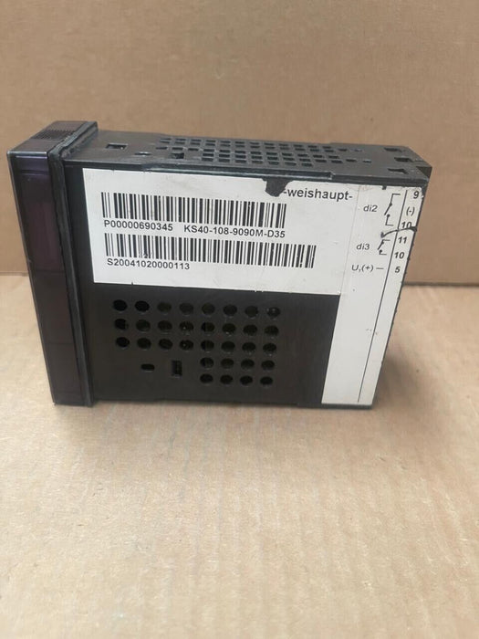 Weishaupt - KS40-108-9090M-D35 - Universal Temperature Controller, 90-250V AC