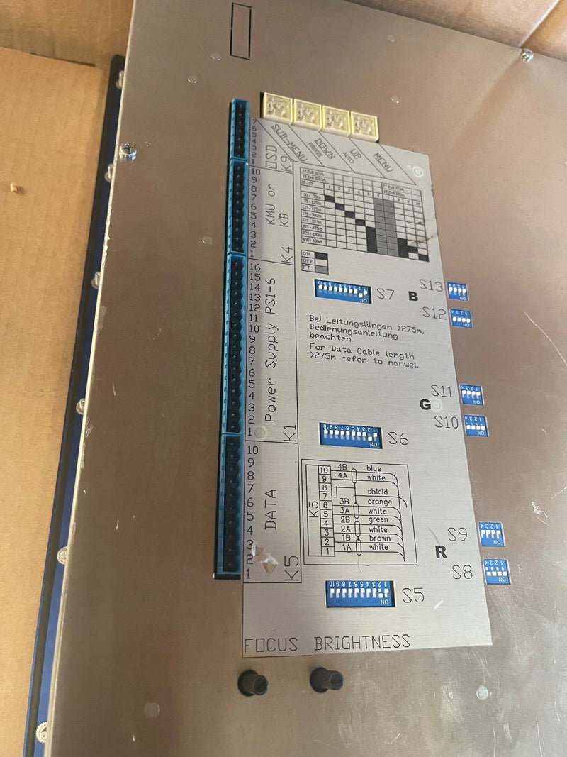Gecma – Challenger 18I‑FMO – Intrinsically Safe 19″ Display Terminal ATEX Zone 1