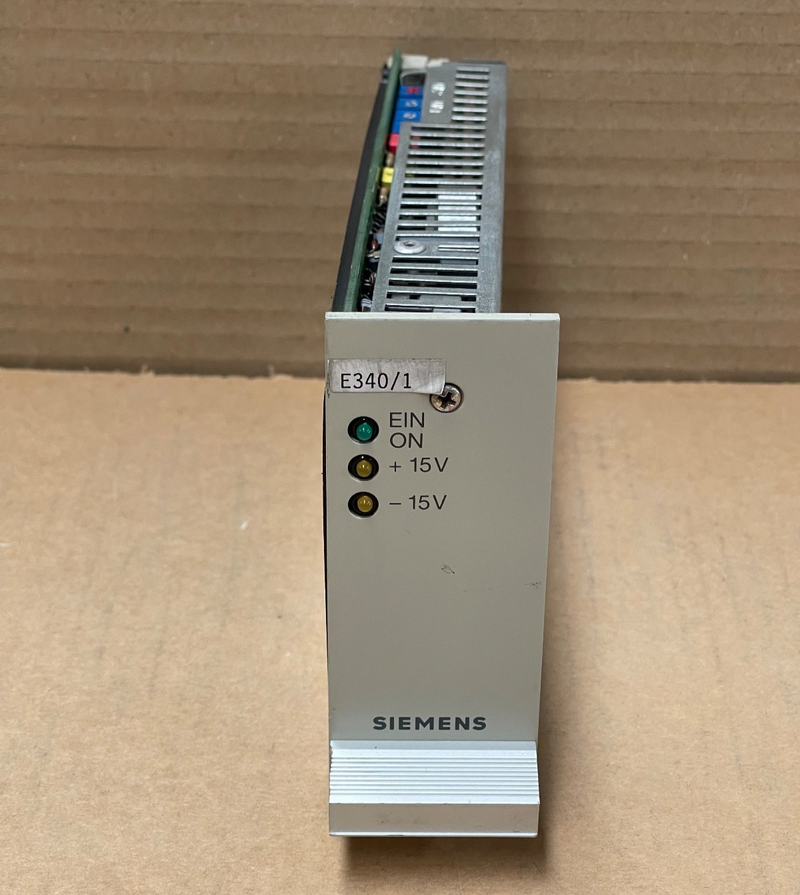 Siemens – SMP‑E430‑A6 – Industrial Power Supply +15 V DC / 1.5 A (80 VA)