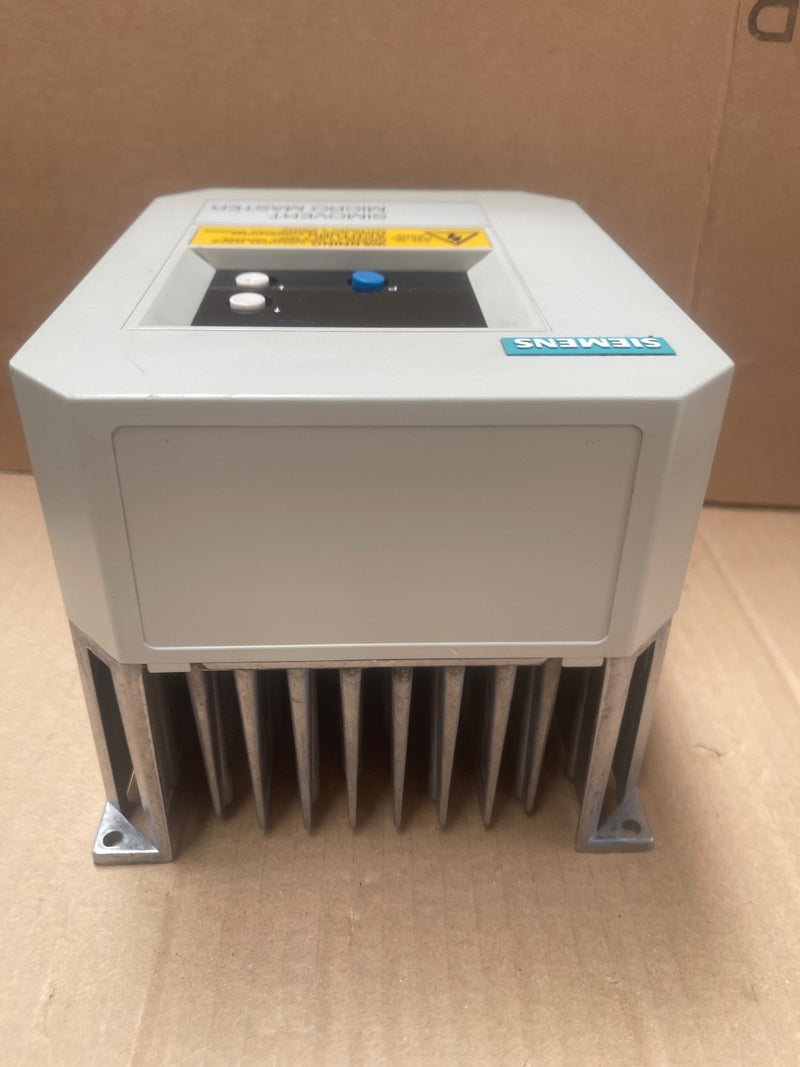 Siemens – 6SE3012-0BA00 – SIMOVERT P MicroMaster 1-Phase 230 V AC Drive (370 W)