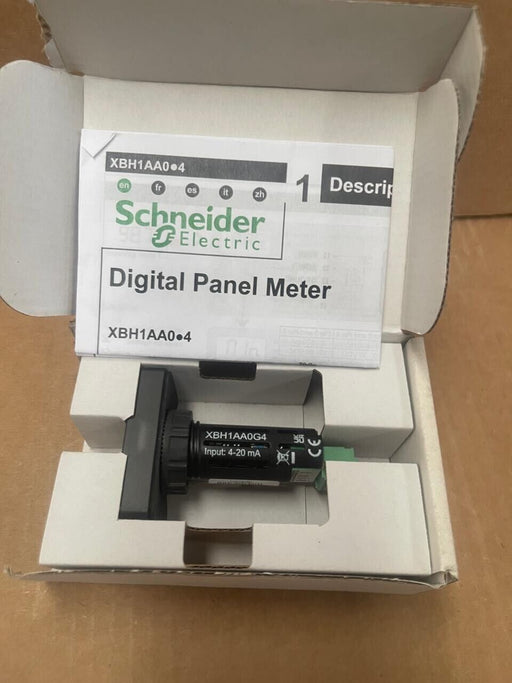 Schneider Electric - XBH1AA0G4 - Harmony XB5 Digital Panel Meter, 4-Digit Green