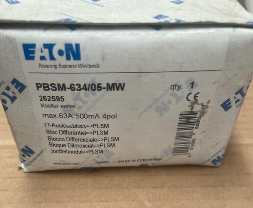 EATON PBSM-634/05-MW 262595 Residual Current Protection Unit