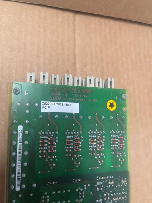 SIEMENS - J31070-A5447-F004-C1-85 - Controller Card