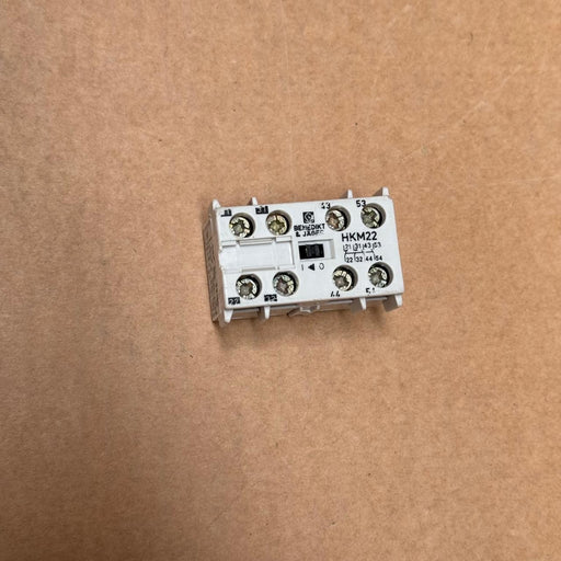 Benedikt & Jäger – HKM22 – 2NO + 2NC Auxiliary Contact Block for K1 Mini Contact