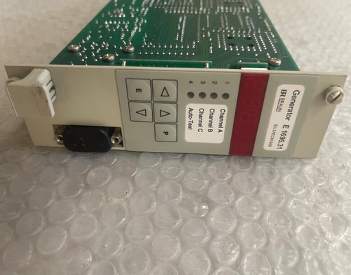 BR BRAUN GMBH, Generator E1696.31, S/No.: 177307 Power Supply: 18..40V uc 5VA