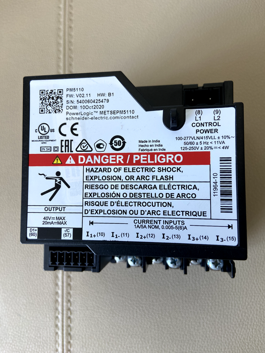 Schneider Electric, METSEPM5110, PowerLogic PM5110 Power Meter