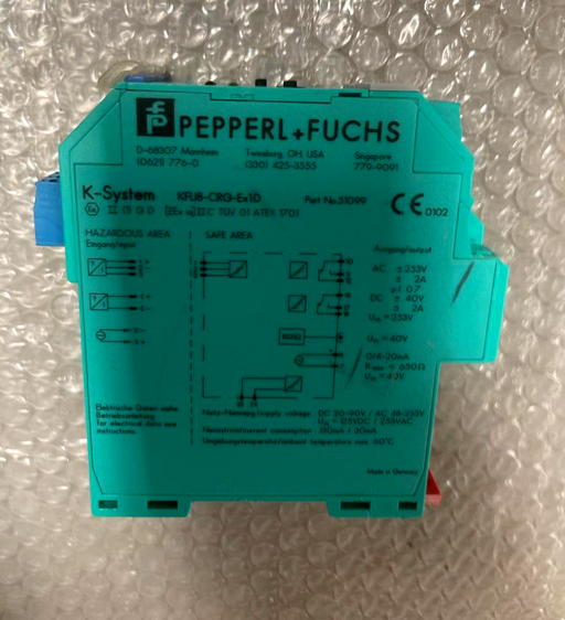 PEPPERL+FUCHS KFU8-CRG-Ex1D K-System