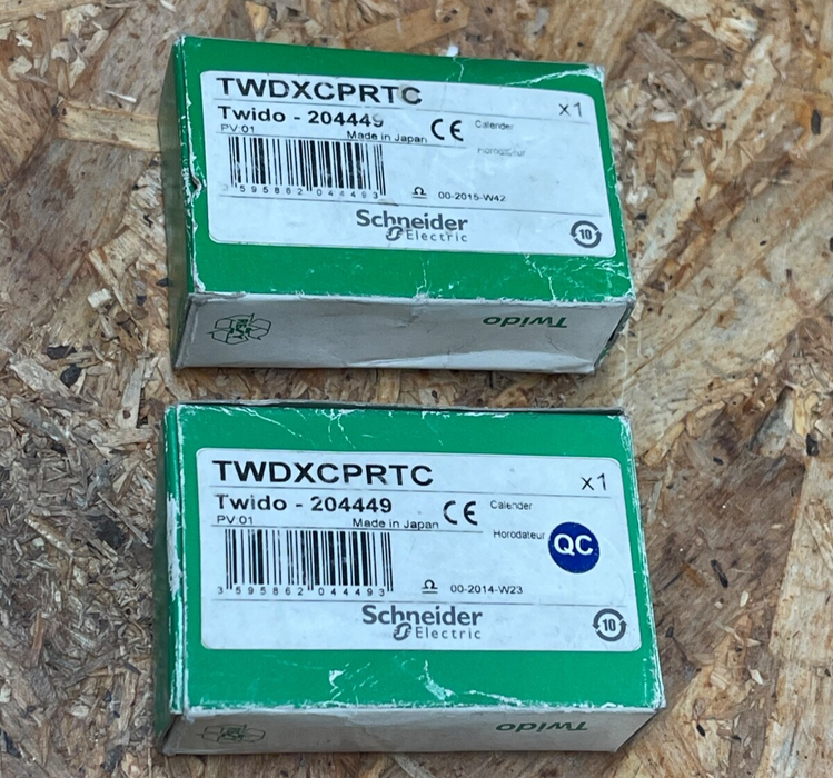 Schneider Electric – TWDXCPRTC – Real‑Time Clock Cartridge for Twido PLC