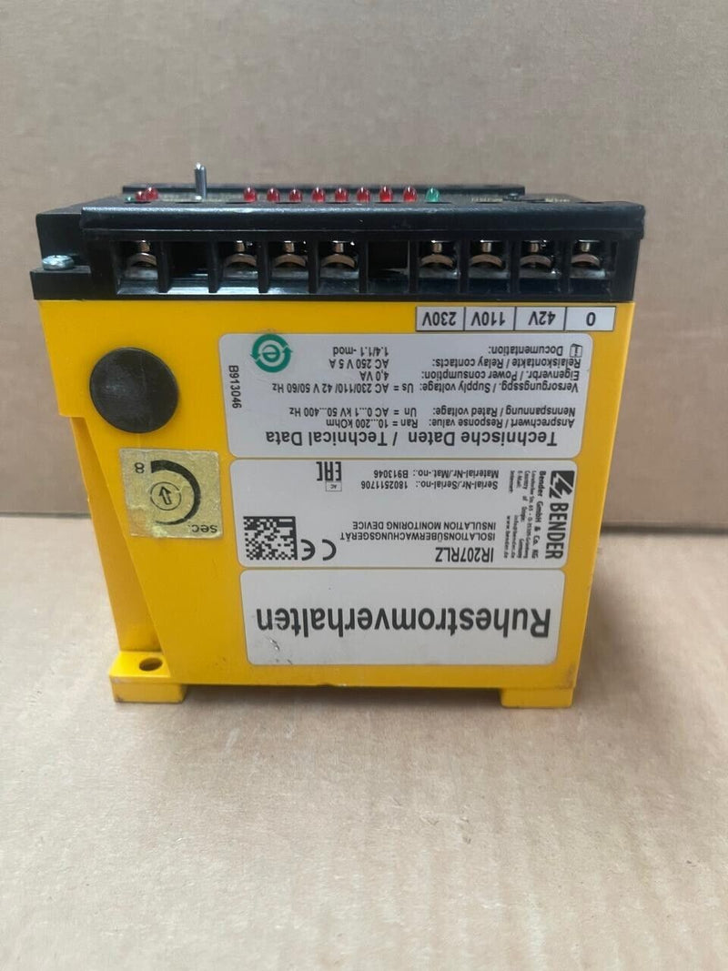Bender - IR207RLZ - Insulation Monitoring Device for Ungrounded Systems