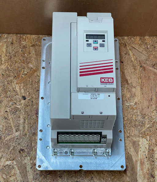 KEB – 14F5G1E‑Y002 + 00.F5.060‑1000 – Combivert F5 Drive with Operator Panel 7.5