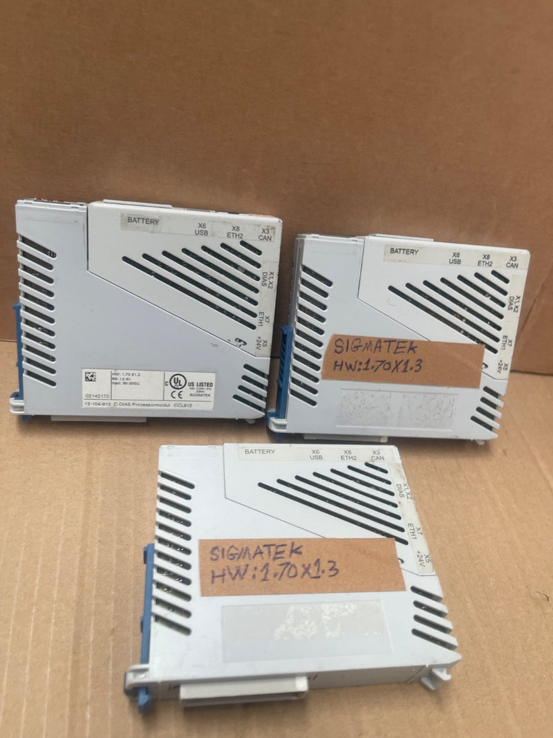 SIGMATEK – CCL912 – C-DIAS CPU & PSU Module (PLC Module)