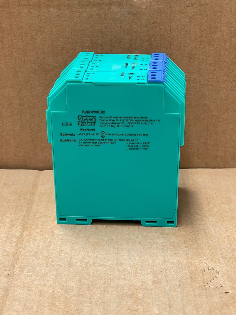 Pepperl+Fuchs – KHD4‑IRR/Ex1 (71089) – Transformer Isolated Resistance Repeater