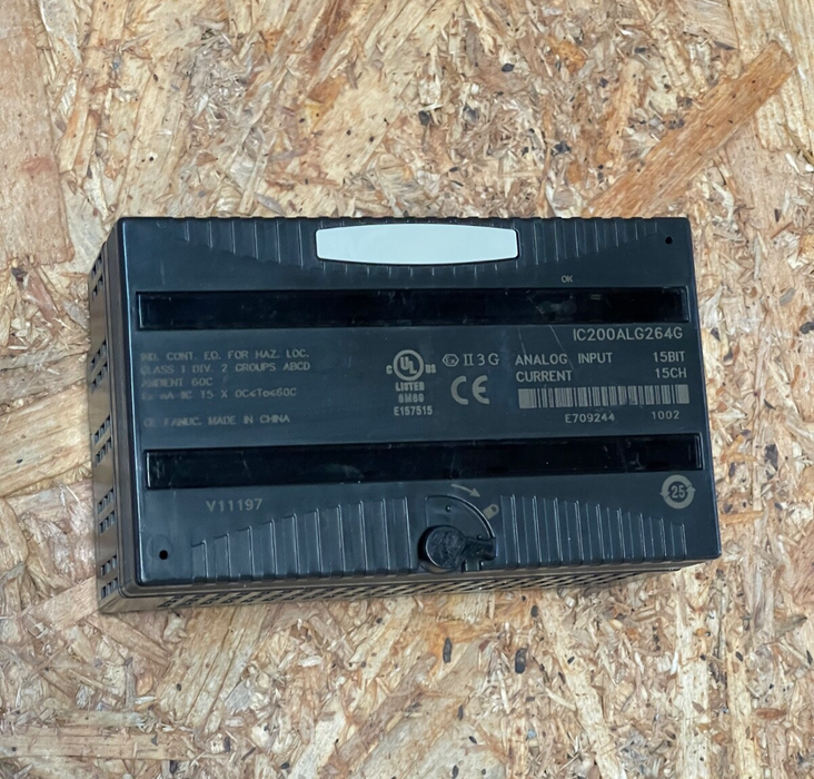 GE Fanuc – IC200ALG264G – VersaMax 15‑Channel 15‑Bit Current Analog Input