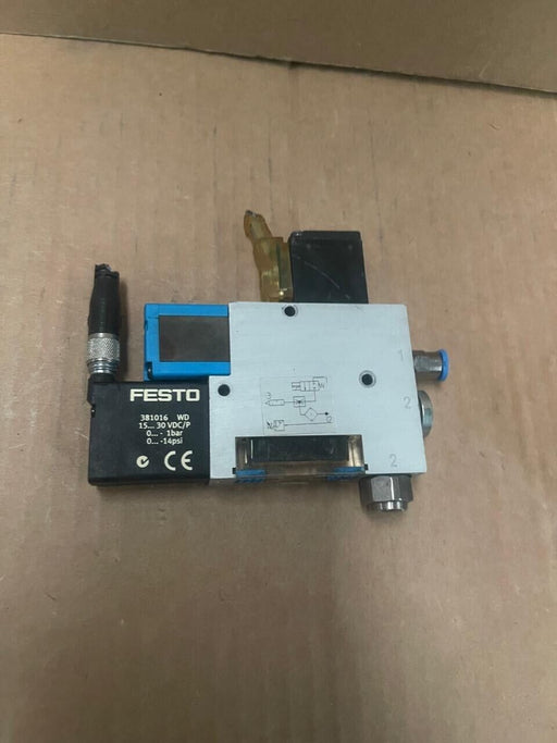 Festo - VADM-70-P - Vacuum Generator, High Vacuum, 0.7 mm Laval Nozzle
