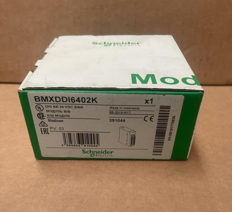 Schneider Electric Modicon - BMXDD16402K - DIG 64I 24 VDC SINK