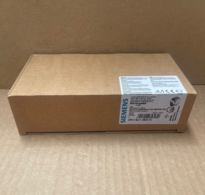 Siemens – 3RV1821-0BD10 – S0-Size Motor Protection / Circuit Breaker (3-Pole)