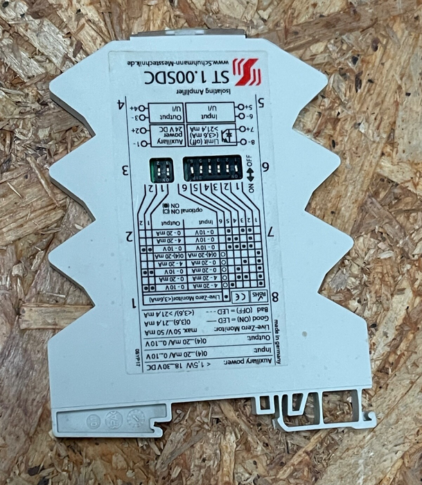 Schuhmann Messtechnik – ST 1.00SDC – Universal Isolating Amplifier